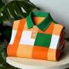 Basic Casual Stylish Lattice Printed TShirt Stretch Comfort Camping Pullover Shirt Big Tall