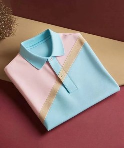 Men’s Classic Business Button Short Sleeve Shirt