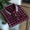 Men's Classic Business Logo Button Short Sleeve Shirt